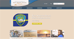 Desktop Screenshot of cityofnsb.com